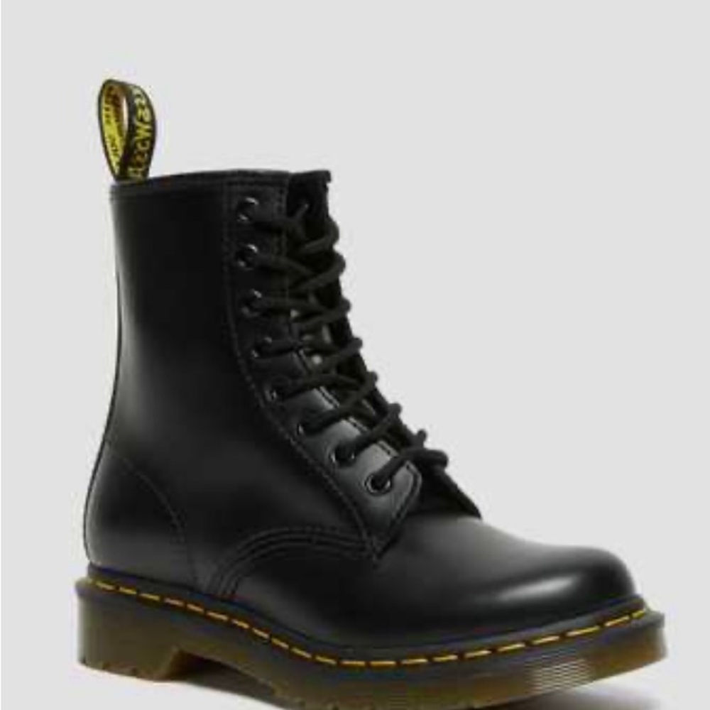 Dr. Martens Black Lace-Up Boots